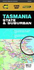 Tasmania State  Suburban Map 770 28th Ed