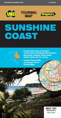 Sunshine Coast Map 405 9th by Various
