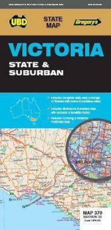 Victoria State & Suburban Map 370 30th