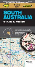 South Australia State  Cities Map 519 10th Ed Waterproof