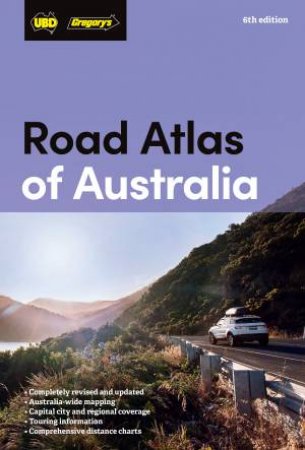Road Atlas of Australia 6th edition by UBD Gregory's