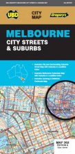 Melbourne City Streets  Suburbs Map 362 8th ed
