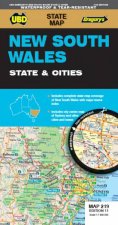 New South Wales State  Cities Map 219 11th ed waterproof