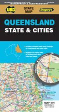 Queensland State  Cities Map 419 11th ed waterproof