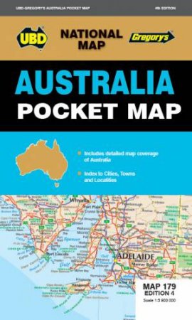 Australia Pocket Map 179 4th ed by Various