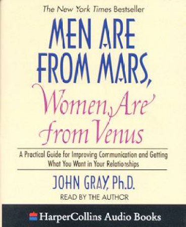 Men Are From Mars, Women Are From Venus - Cassette by Dr John Gray