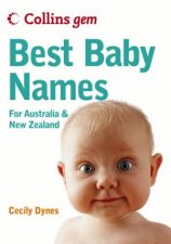 Collins Gem Best Baby Names For Australia  New Zealand