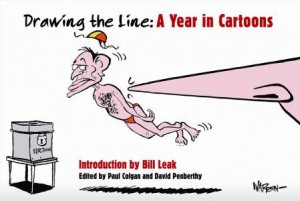 Drawing the Line: A Year in Cartoons by Paul Colgan & David Penberthy