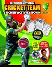 Cricket Australia Sticker And ColouringIn Book