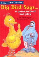 PreSchool Reader Big Bird Says