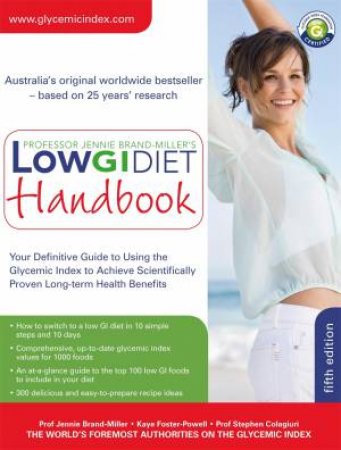 Low GI Diet Handbook by Jennie Brand-Miller