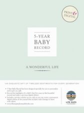 Life Maps 5 Year Baby Record