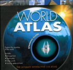World Atlas With Spinning Globe