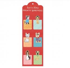 Best In Show Magnetic Bookmarks Set of 6 by Various