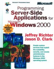Programming ServerSide Applications For Microsoft Windows 2000