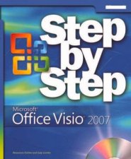 Microsoft Office Visio 2007 Step By Step  Book  CD