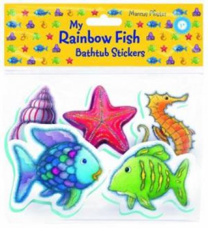 My Rainbow Fish Bathtub Stickers by Marcus Pfister