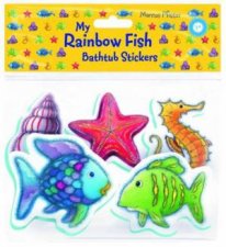 My Rainbow Fish Bathtub Stickers
