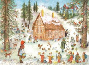 Fairy Tale Christmas Advent Calendar by Bernadette Watts