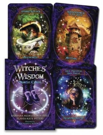 Ic: Witches Wisdom Oracle Cards by Barbara Meiklejohn-Free
