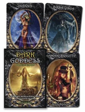 Ic: Dark Goddess Oracle Cards by Barbara Meiklejohn-Free, Flavia Kate Peters & Kate Osborne