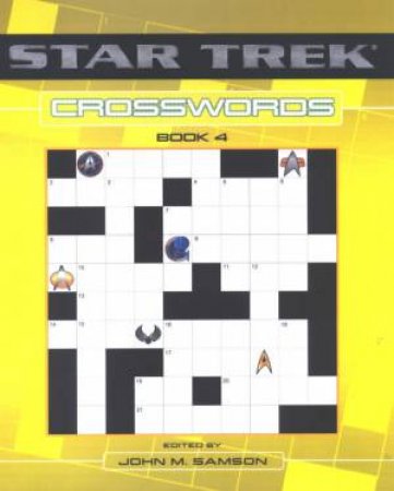 Star Trek Crosswords  Book 4 by John Samson