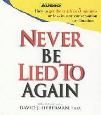 Never Be Lied To Again  CD