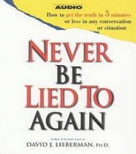 Never Be Lied To Again  CD
