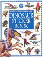 Usborne Spotters Guides Dinosaur Sticker Book