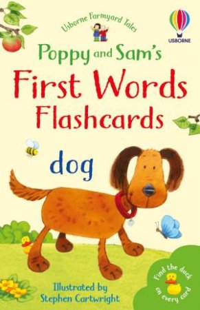 Usborne Farmyard Tales: First Words Flashcards