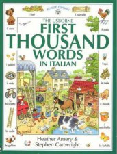 The Usborne First Thousand Words In Italian