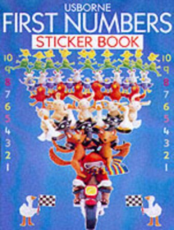 Usborne First Numbers Sticker Book by Various