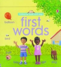 Usborne Look And Say First Words