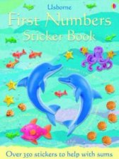 First Numbers Sticker Book