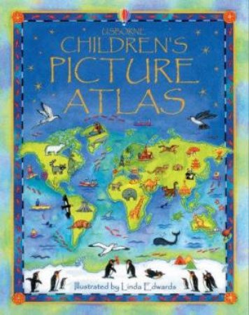 The Usborne Children's Picture Atlas: Miniature Edition by Fiona Watt & Linda Edwards