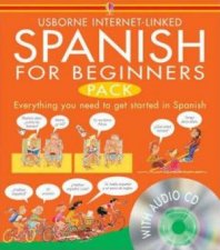 Usborne InternetLinked Spanish For Beginners  Book  CD