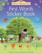 Farmyard Tales First Words Sticker Book English