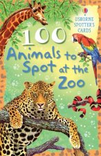Usborne Spotters Cards 100 Animals To Spot At The Zoo