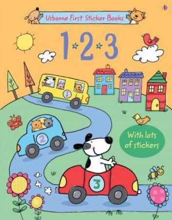 123 Sticker Book by Sam Taplin