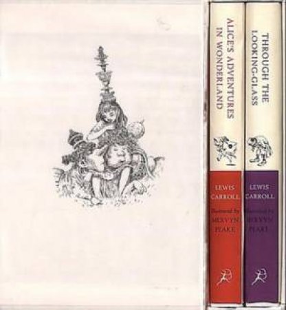 Alice's Adventures In Wonderland & Through The Looking Glass - Illustrated Hardcover Boxed Set by Lewis Carroll