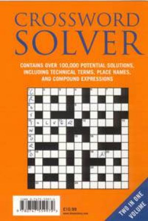 Crossword Solver & Crossword Lists: 2 In 1 Volume by Anne Stibbs
