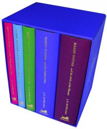 Harry Potter 5 Volume Special Edition Hardcover Boxed Set by J K Rowling