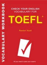Check English Vocabulary For TOEFL Vocabulary Workbook