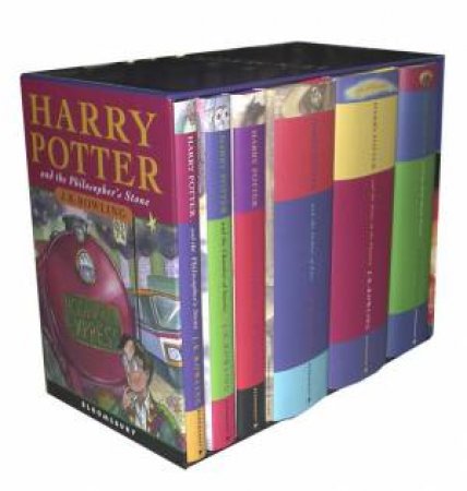 Harry Potter Kids HB Box Set X 6 by J K Rowling