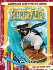 Surfs Up Colouring and Activity Book with Crayons