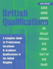 British Qualifications 38e
