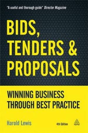 Bids, Tenders and Proposals by Harold Lewis