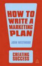 How to Write a Marketing Plan 4th Edition