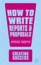 How to Write Reports and Proposals