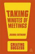 Taking Minutes of Meetings 3rd Edition